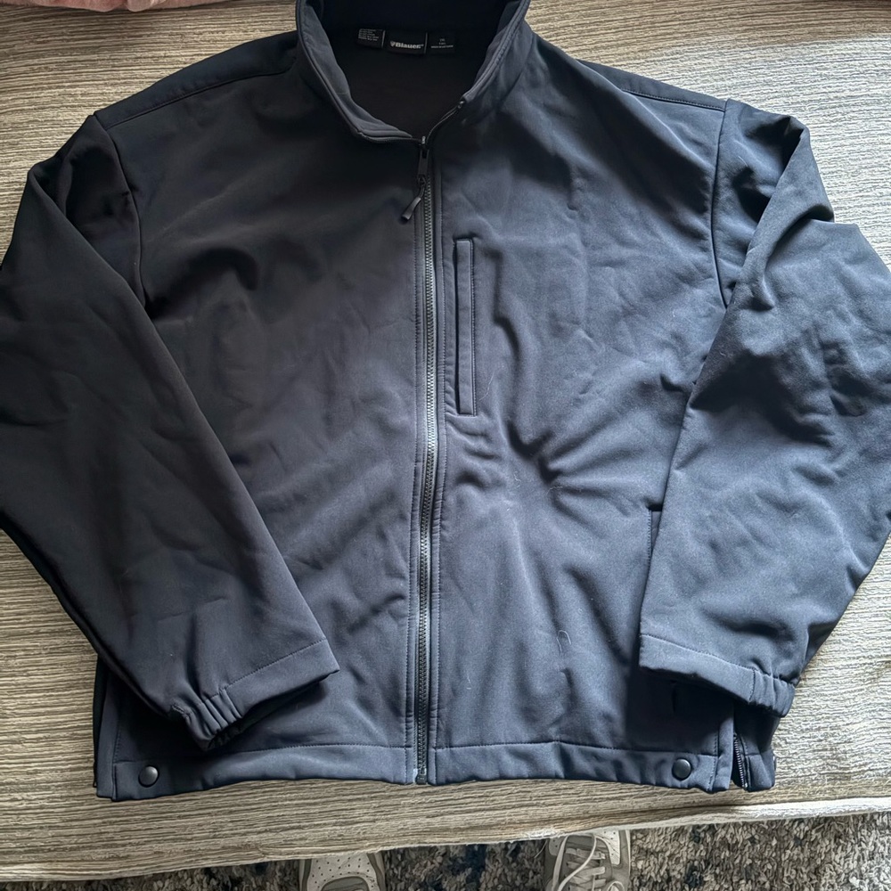 Blauer Men's Dark Gray Windbreaker Jacket 2XL Tall